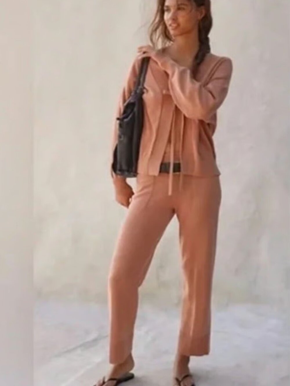 Free People Beach Solar Sweater | Small | Terracotta